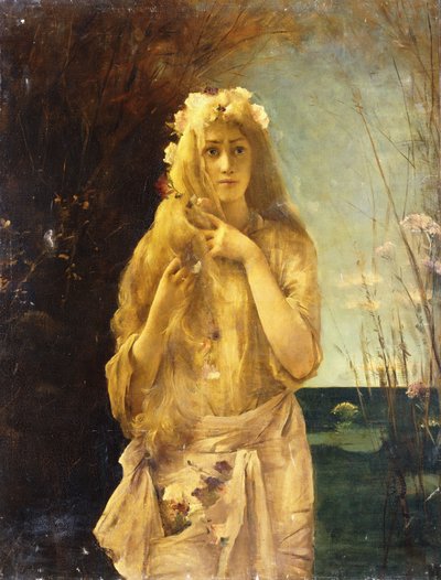 Ofelio, autorstwa Alfred Emile Stevens