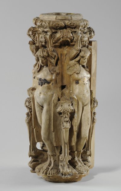 Jedna z 9 makiet do kominka Sama Wilsona, ok. 1908-14 (plaster i szelak) (patrz także 876005-6) autorstwa Alfred Gilbert