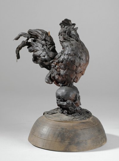 Jedna z 9 makiet do kominka Sama Wilsona, ok. 1908-14 (plaster i szelak) (patrz także 876021) autorstwa Alfred Gilbert