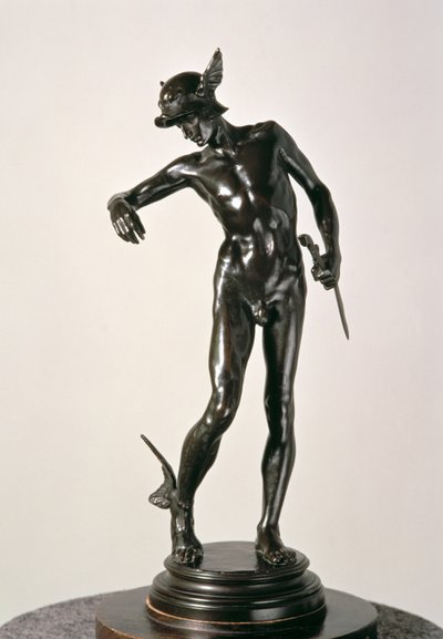 Perseus Arming, odlew 1910 (brąz) autorstwa Alfred Gilbert