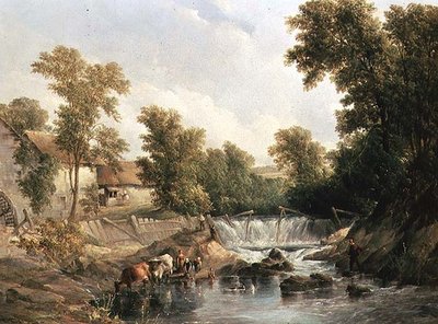 Krajobraz autorstwa Alfred Gomersal Vickers