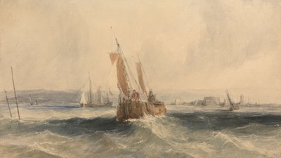 Wysyłka z wyspy Wight autorstwa Alfred Gomersal Vickers