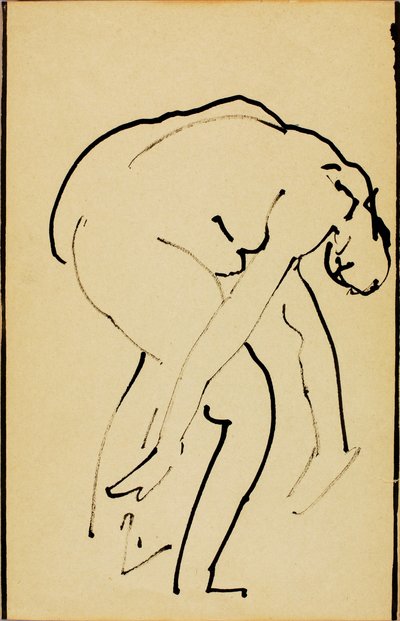 Wyginanie nagości autorstwa Alfred H. Maurer