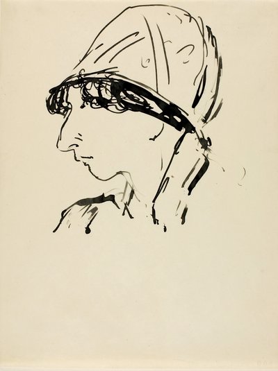 Głowa dziewczyny autorstwa Alfred H. Maurer