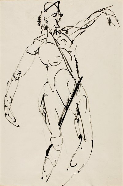 Stojący nago autorstwa Alfred H. Maurer