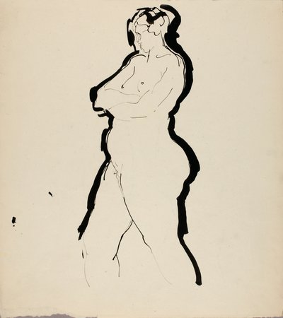 Stojący nago autorstwa Alfred H. Maurer