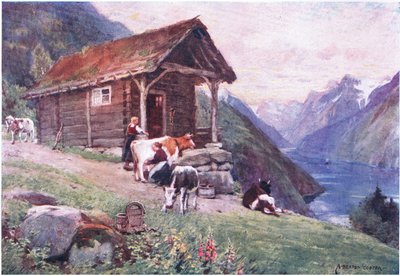Saeter autorstwa Alfred Heaton Cooper