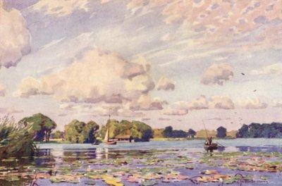 Barton Broad, Norfolk autorstwa Alfred Heaton Cooper