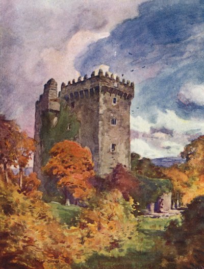 Zamek Blarney autorstwa Alfred Heaton Cooper