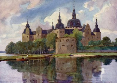 Zamek Kalmar autorstwa Alfred Heaton Cooper