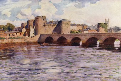 Zamek w Limerick autorstwa Alfred Heaton Cooper