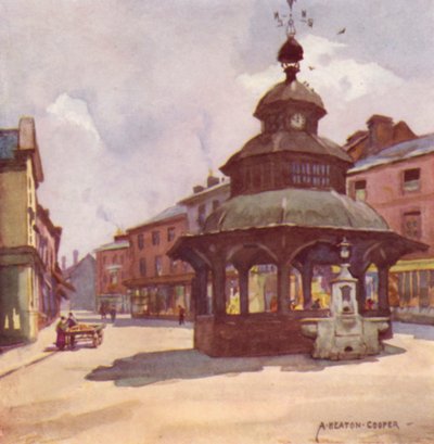 Market Cross, North Walsham, Norfolk autorstwa Alfred Heaton Cooper