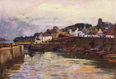Port, Roundstone, Hrabstwo Galway autorstwa Alfred Heaton Cooper