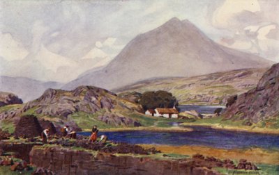 Zbieracze darni, Connemara autorstwa Alfred Heaton Cooper