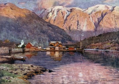 Ulvik, fiord Hardanger autorstwa Alfred Heaton Cooper