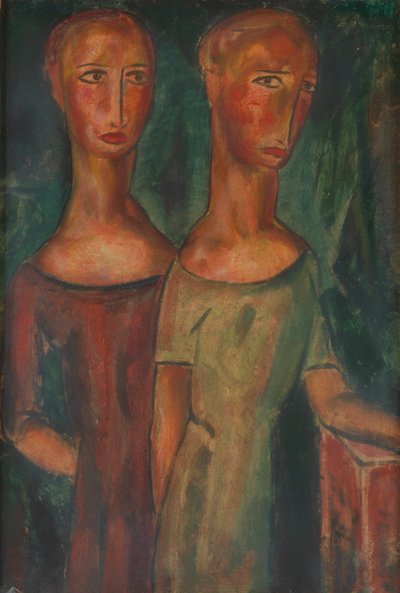Dualność, ca. 1925-1930. autorstwa Alfred Henry Maurer