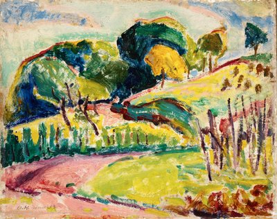 Wzgórza autorstwa Alfred Henry Maurer