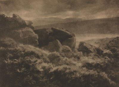 Praca kamery: Deszcz ze wzgórz, 1905. autorstwa Alfred Horsley Hinton
