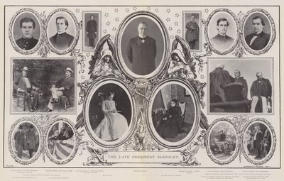 zmarły prezydent McKinley autorstwa Alfred Hugh Fisher