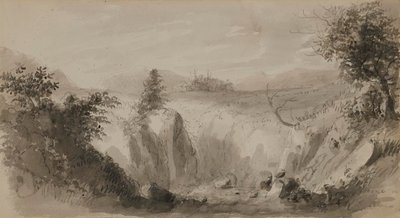 Scena w Perthshire, Szkocja autorstwa Alfred Jacob Miller