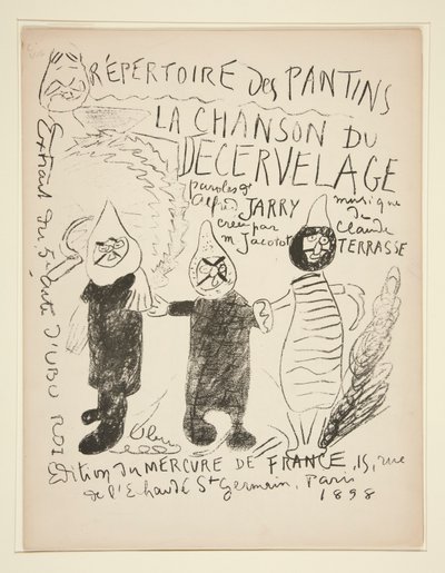 Directory of the Pantins: Bezmózga piosenka autorstwa Alfred Jarry