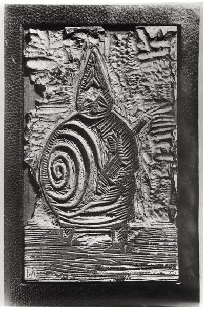 Ubu Roi (drewnodruk) autorstwa Alfred Jarry