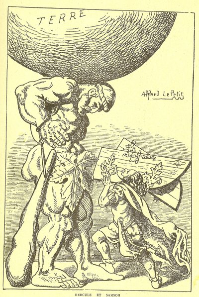 Ilustracja Alfreda Le Pete (1841-1909) w Gros-Jean i jego parafii autorstwa Alfred Le Petit