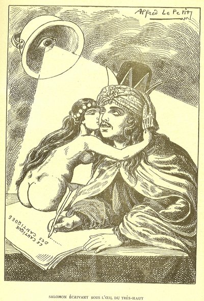 Ilustracja Alfreda Le Pete (1841-1909) w Gros-Jean i jego parafii autorstwa Alfred Le Petit