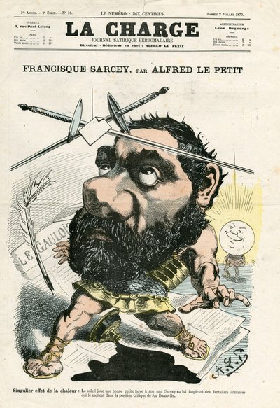 Szarża (1870), nr 12, Satyryczny w kolorze autorstwa Alfred Le Petit