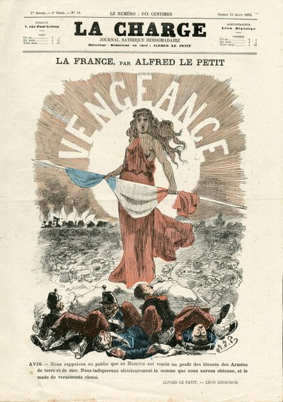 Szarża (1870), nr 18, Satyryczny w kolorze autorstwa Alfred Le Petit