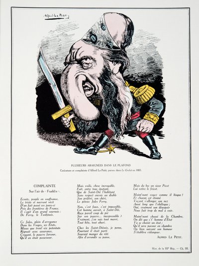 Kilka pająków w suficie, z Historii III RP, t. I, Historia polityczna, wyd. 1933 autorstwa Alfred Le Petit