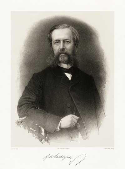 Ferdinand Charles Léon de Lasteyrie du Saillant, 1865-66 autorstwa Alfred Lemoine