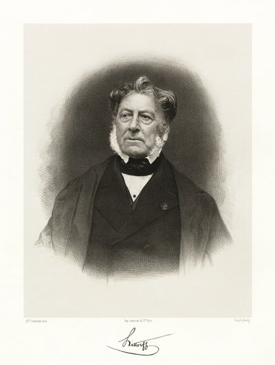 Jakob Ignaz Hittorf, 1865-66 autorstwa Alfred Lemoine