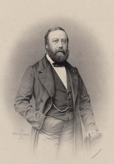 Portret kompozytora i śpiewaka Gustave