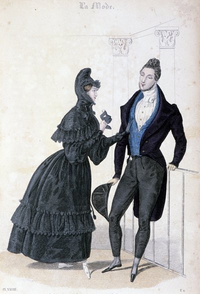 Moda męska i kobieca autorstwa Alfred Leon Lemercier