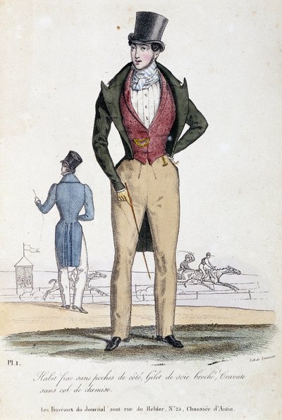 Moda męska autorstwa Alfred Leon Lemercier