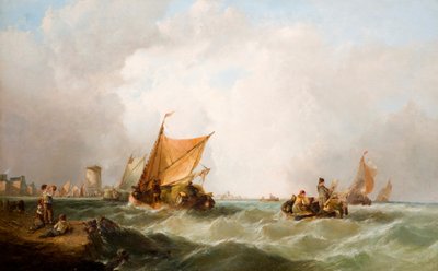 Wybrzeże Holandii autorstwa Alfred Montague