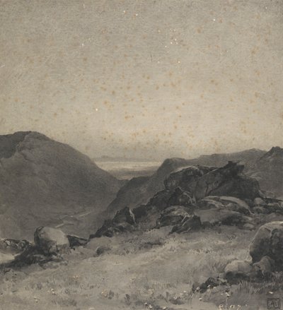 Skalisty Krajobraz autorstwa Alfred Parsons