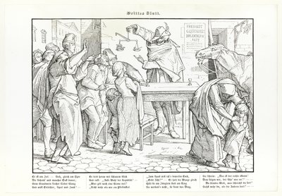 Również taniec śmierci, płyta III autorstwa Alfred Rethel