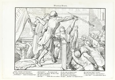 Również Taniec Śmierci, płyta IV autorstwa Alfred Rethel