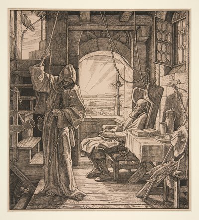 Śmierć jako przyjaciel autorstwa Alfred Rethel