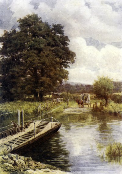 Prom Bablock Hythe autorstwa Alfred Robert Quinton