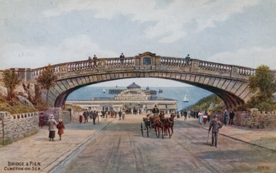 Most i molo, Clacton-on-Sea autorstwa Alfred Robert Quinton