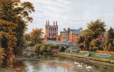 Cantilupe Gardens, Hereford autorstwa Alfred Robert Quinton