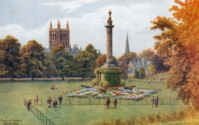 Castle Green, Hereford autorstwa Alfred Robert Quinton