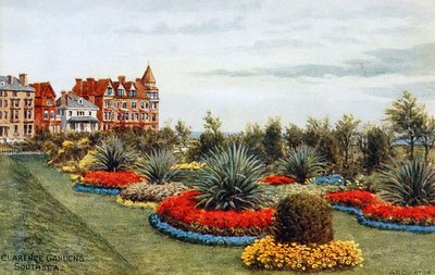 Ogrody Clarence, Southsea autorstwa Alfred Robert Quinton