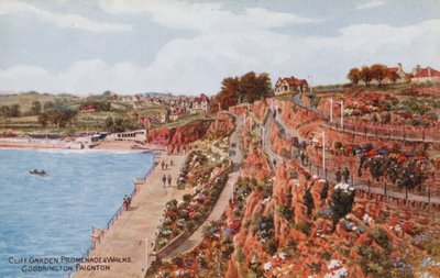Cliff Garden, Promenada i spacery, Goodrington, Paignton autorstwa Alfred Robert Quinton