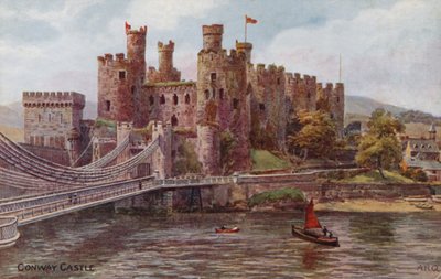 Zamek Conwy autorstwa Alfred Robert Quinton