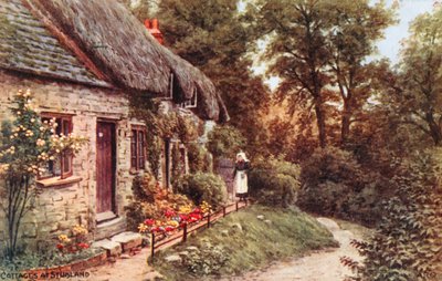 Domki w Studland autorstwa Alfred Robert Quinton