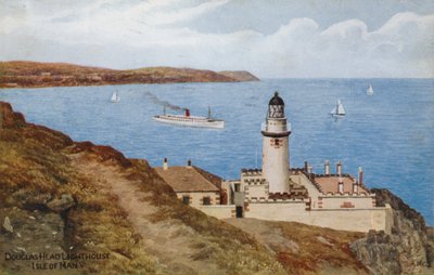 Latarnia morska Douglas Head, Wyspa Man autorstwa Alfred Robert Quinton